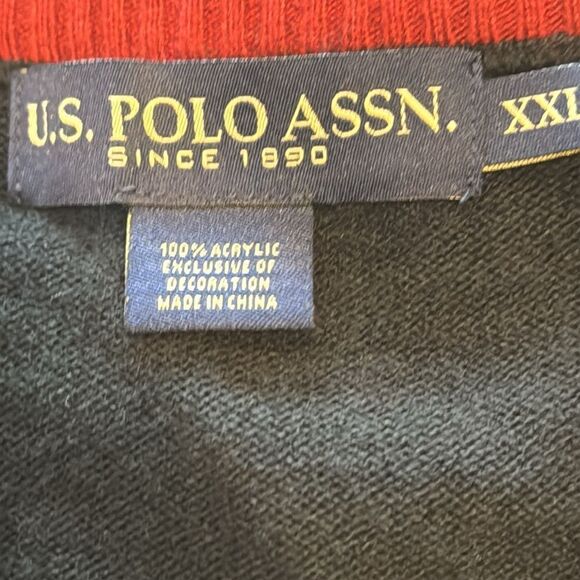 U.S. Polo Assn. Men’s Color Block Sweater Size XXL - Picture 6 of 6